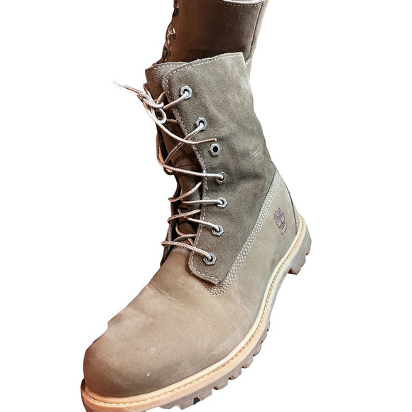 Timberland Women’s Authentic Teddy Fleece Boots / Roll-Top Boots / Size-10W - Picture 4 of 15